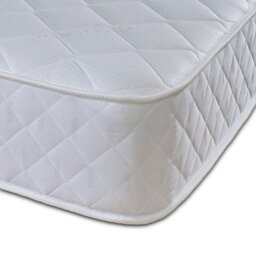 Rackhams Cooltouch Plus Diamond Essentials Foam Free Pinna-Coil Mattress - White - 1 - 3ft Single Mattress (90cm x 190cm) - thumbnail 3