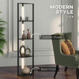 Rackhams Corner Floor Lamp with Dimmable Warm White LED Light - thumbnail 4