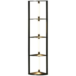 Rackhams Corner Floor Lamp with Dimmable Warm White LED Light - thumbnail 2