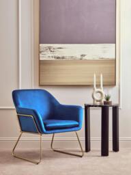 Rackhams Occasional chair, High Back Large Indoor Chair, Breathable Rattan Garden Chair, Easy to Clean Lounge Chair - thumbnail 2
