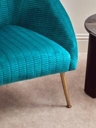 Rackhams Occasional chair, High Back Large Indoor Chair, Breathable Rattan Garden Chair, Easy to Clean Lounge Chair - thumbnail 4
