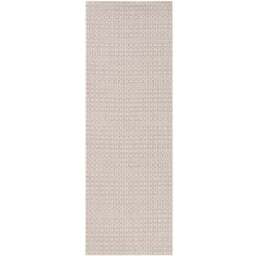Rackhams Indoor Outdoor Coin Rug – Geometric Design - Cream - 80X150 cm - thumbnail 5