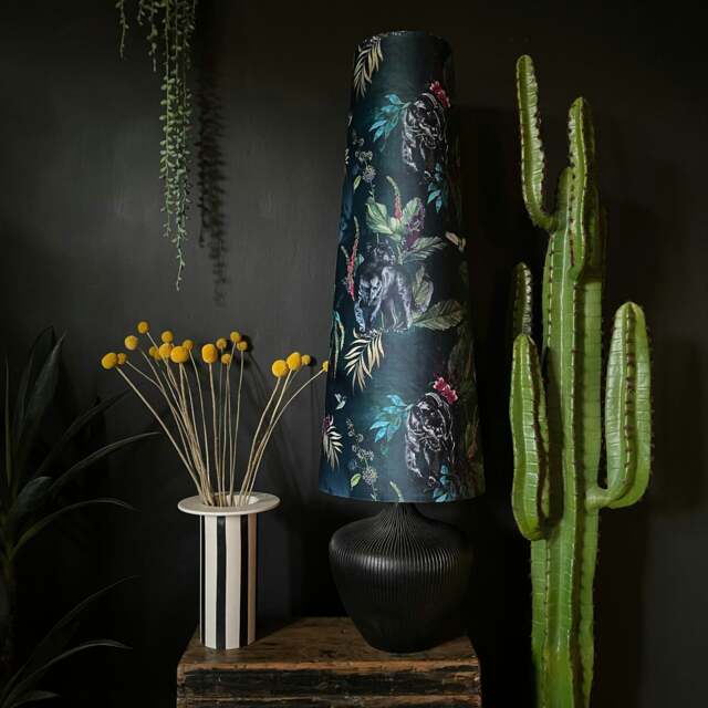 Rackhams Handmade Oversized Cone Lampshades in Wild Wood - Queen - image 1