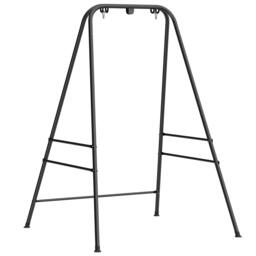 Rackhams Hammock Chair Stand Only for Indoor Outdoor 150KG Load Black - 138 L x 129 W x 183 H cm - Hammock Chair Stand - 1 - thumbnail 2