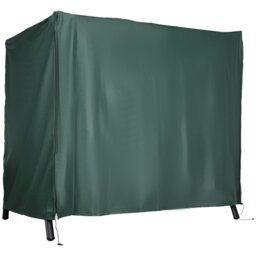 Rackhams Garden Furniture Protector Patio Swing Chair Cover Deep Green - Dark Grey - Oxford Fabric - 205L x 124D x 164Hcm - thumbnail 3