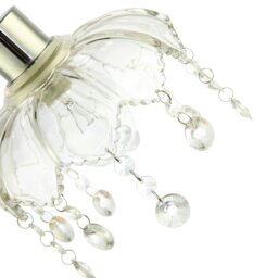 Rackhams Traditional and Shabby Chic Clear Glass Easy Fit Pendant Lamp Shade - thumbnail 5