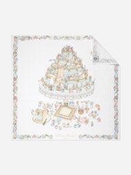 Rackhams Baby Le Gateau Swaddle in Blue (100cm) - Blue - One size - thumbnail 1