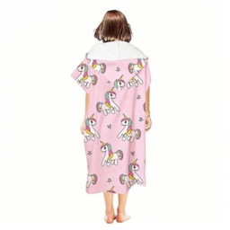 Rackhams Pullover Style Adult Hooded Cloak Bath Towel - Style 12 - thumbnail 1