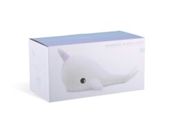 Rackhams Rechargeable Narwhal Night Light - thumbnail 3