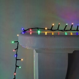 Rackhams 3000 LED 75m Indoor Outdoor Christmas Multi Function Mains Operated String Lights with Timer in Multicoloured - thumbnail 4