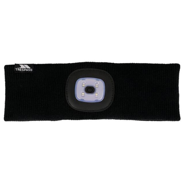 Rackhams Osten LED Light Headband - Black - One Size - Black - image 1