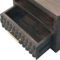 Rackhams Solid Wood Arno Wall-Mounted Nightstand - thumbnail 4
