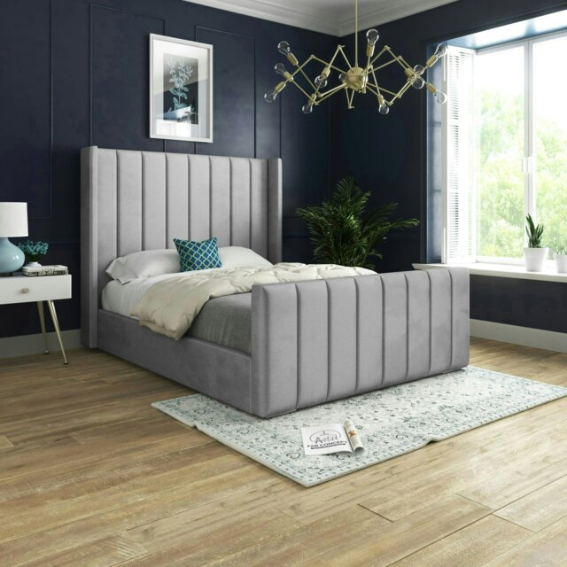 Rackhams Oxford Bed - Single - 3ft - Grey - image 1