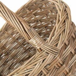 Rackhams Oval Wicker Braid Border Shopping Basket - thumbnail 4