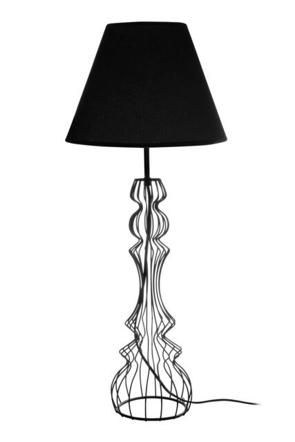 Rackhams Chicago Black Table Lamp