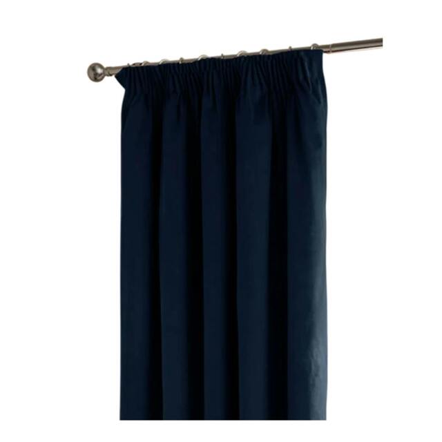 Rackhams Ultimate Velvet Eyelet Curtains - Royal Blue - 229cm x 229cm - Royal Blue - 100% Polyester - image 1