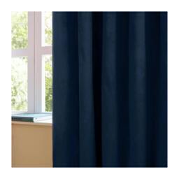Rackhams Ultimate Velvet Eyelet Curtains - Royal Blue - 229cm x 229cm - Royal Blue - 100% Polyester - thumbnail 3