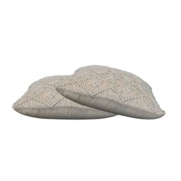 Rackhams 2x Maura Natural White Cushions - thumbnail 2