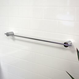 Rackhams Vitality Chrome Stainless Steel Wall Mounted 6 Piece Bathroom Accessory Set - thumbnail 6