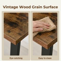 Rackhams Industrial Writing Desk Laptop Table Home Office Study Workstation - thumbnail 4