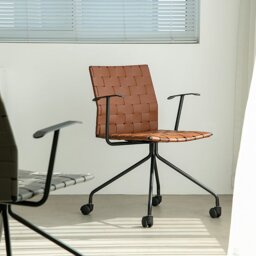 Rackhams Polyhymnia Office Chair, 3 Colors Available - Light Grey - thumbnail 4