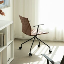 Rackhams Polyhymnia Office Chair, 3 Colors Available - Light Grey - thumbnail 6