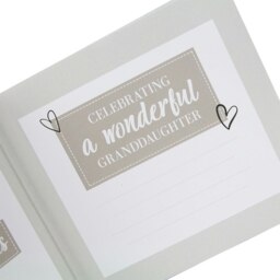 Rackhams Modern Special Granddaughter Photo Album with Gold Text - Holds 80 4x6 Pictures - thumbnail 5