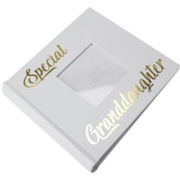 Rackhams Modern Special Granddaughter Photo Album with Gold Text - Holds 80 4x6 Pictures - thumbnail 3