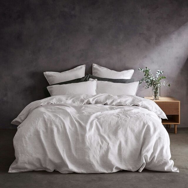 Rackhams 'Pure Washed Linen' Pillowcase Pair - Standard - image 1