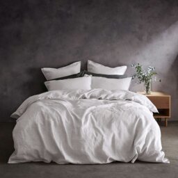 Rackhams 'Pure Washed Linen' Pillowcase Pair - Standard - thumbnail 1