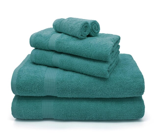 Rackhams Luxury Egyptian Cotton Towels 550gsm Ocean - Ocean - Bath towel