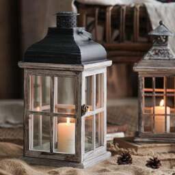 Rackhams TN121 Home Decoration, Vintage Candle Lantern - thumbnail 1
