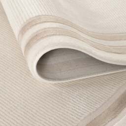 Rackhams Carmel Cream-Beige Bordered Rug - 6060 - 80X300 cm - thumbnail 4