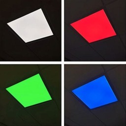 Rackhams Smart RGB+CCT LED Ceiling Panel Light 600  x 600mm, 40W Backlit Panel, App, Remote & Voice Control - thumbnail 6