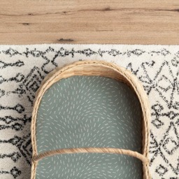Rackhams - Moses Basket Fitted Sheet - Rolling Cloud - thumbnail 6