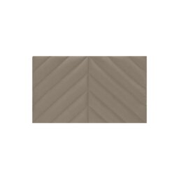 Rackhams Rose Double Headboard - Mink - Mink - thumbnail 1