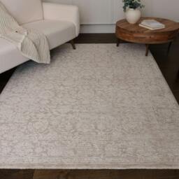 Rackhams Laurent LA03 Damask Beige Rug - 160x240cm - thumbnail 2