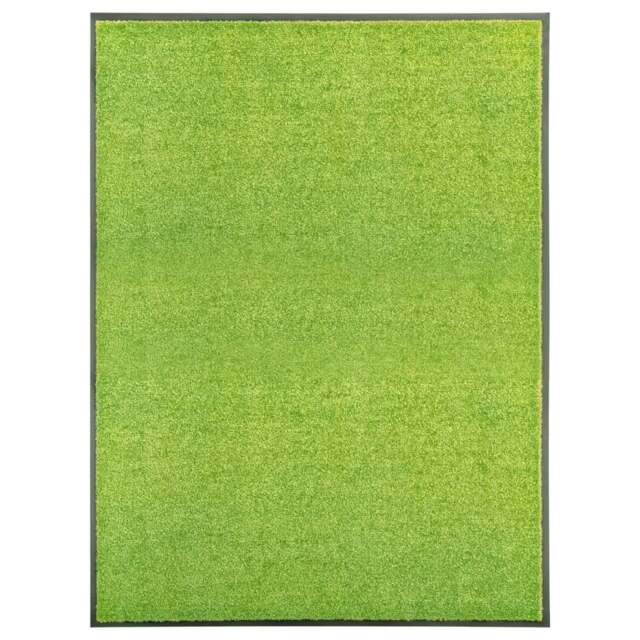 Rackhams Doormat Washable Green 90x120 cm