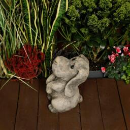 Rackhams Cheeky Stone Cast Airedale Terrier Garden Statue - thumbnail 2