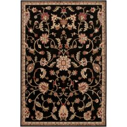 Rackhams Riley-Vintage Black Brown Beige Traditional Boho Rug - 160 x 230 cm - thumbnail 2