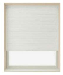 Rackhams White 25mm Slat PVC Venetian Blind (152cm Drop) - 90cm - thumbnail 1