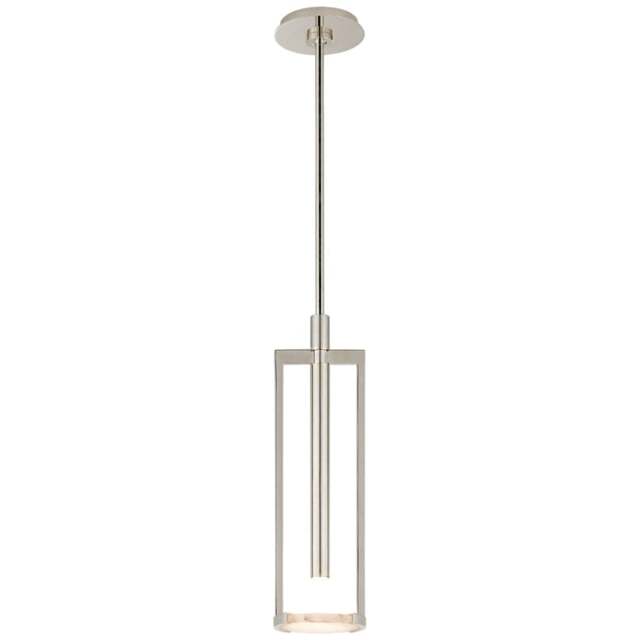 Rackhams Melange Small Floating Disc Pendant Light - Polished Nickel - image 1