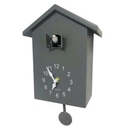 Rackhams WC2139 - Grey Minimalist Cuckoo Clock - thumbnail 2