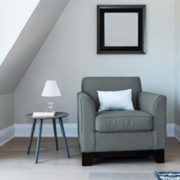 Rackhams Contemporary Satin Nickel Power Saving and Eco Friendly LED Touch Table Lamp - thumbnail 6