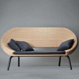 Rackhams Bonsallo Rattan Armchair, Outdoor Furniture - Coffee Table - thumbnail 2
