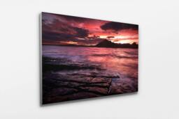 Rackhams Red Sky At Night - Framed Print 20 x 16 inch - thumbnail 3