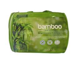 Rackhams Memory Foam Mattress Topper With Organic Bamboo Cover 2cm Deep - Natural - Single - thumbnail 6