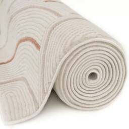 Rackhams Carmel Cream-Terra Geometric Rug - 6070 - 120X170 cm - thumbnail 5