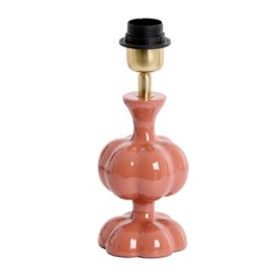 Rackhams Bubble Table Lamp in Brick - Small