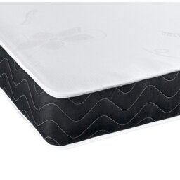 Rackhams Mars Black Border Hybrid Mattress - 17cm Deep, Medium-Soft Feel - Black - 1 - 4ft Small Double Mattress (120cm x 190cm) - thumbnail 3